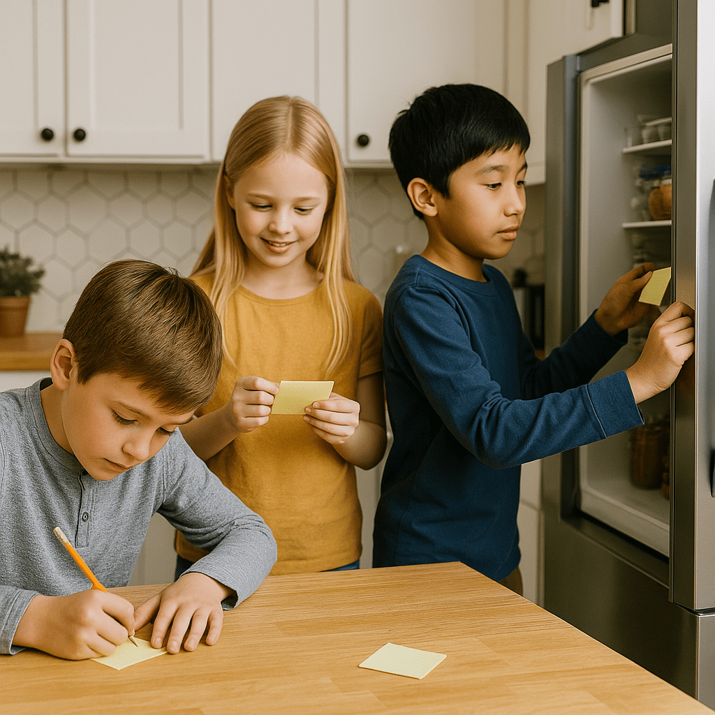 Kids Easter scavenger hunt